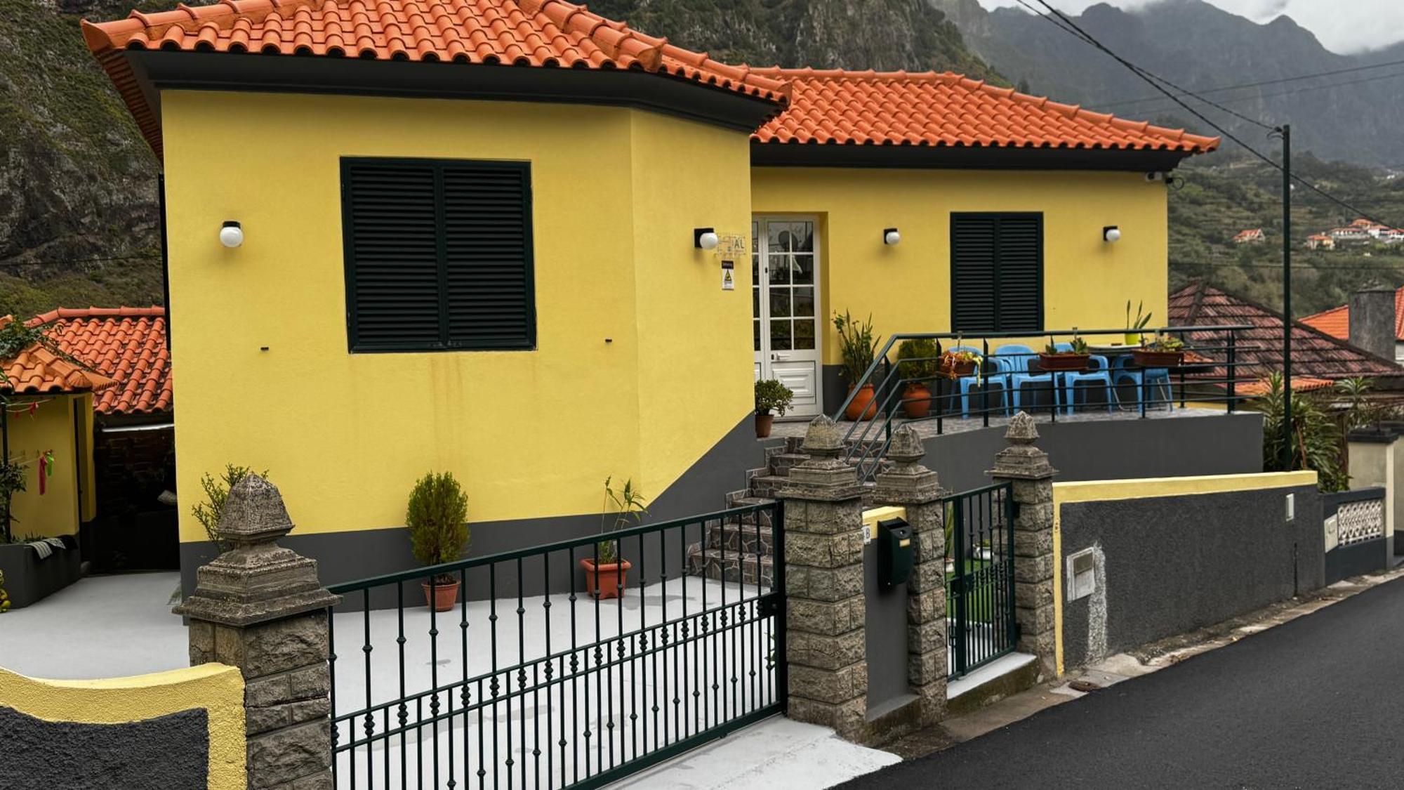 Terra Cha Cottage,Feel Home, Sao Vicente  Bagian luar foto